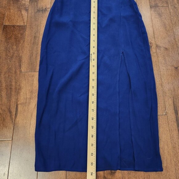 Reformation women's navy blue dress in size 0 - Picture 8 of 10